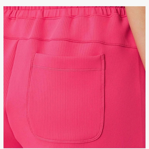 NWT Mondetta Womens Soft Ribbed Active Shorts  pink moisture wicking Size S - Picture 4 of 11